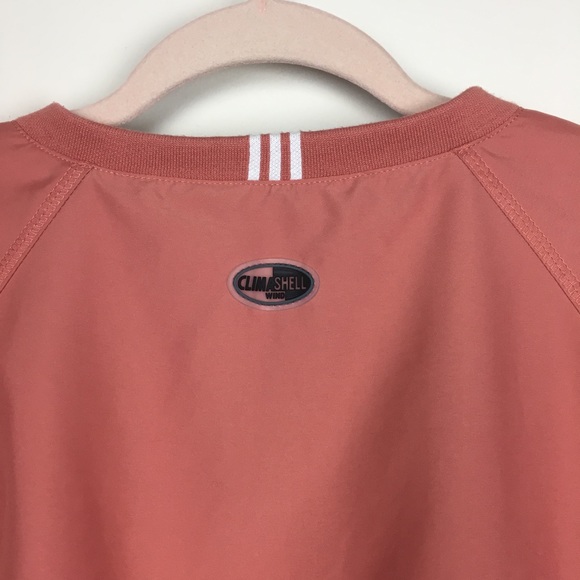 🛍 Adidas Coral V Neck Pullover Jacket size XL - Picture 4 of 7